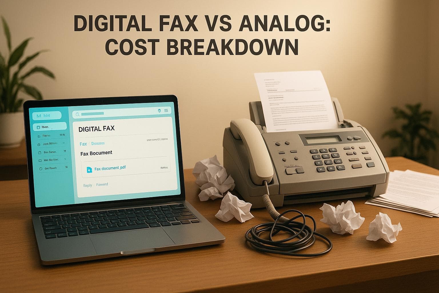 Digital Fax vs Analog: Cost Breakdown